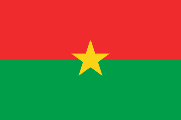 Burkina Faso drapeau