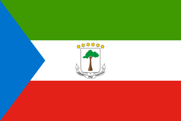 Guinee equatorial drapeau